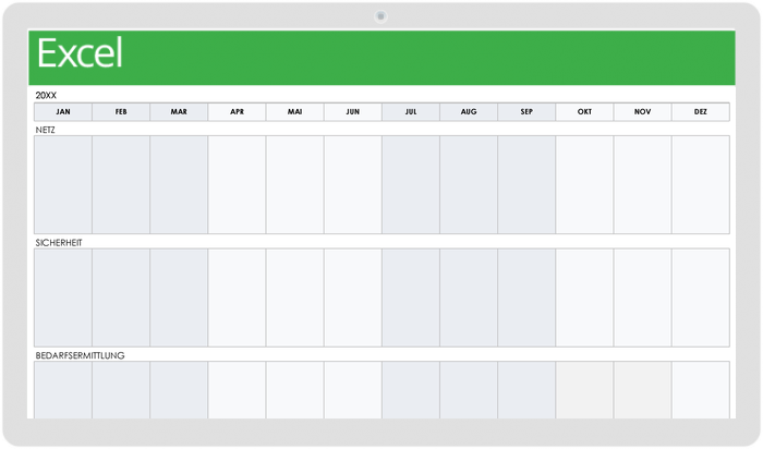 IT-Projekt-Roadmap-Vorlage